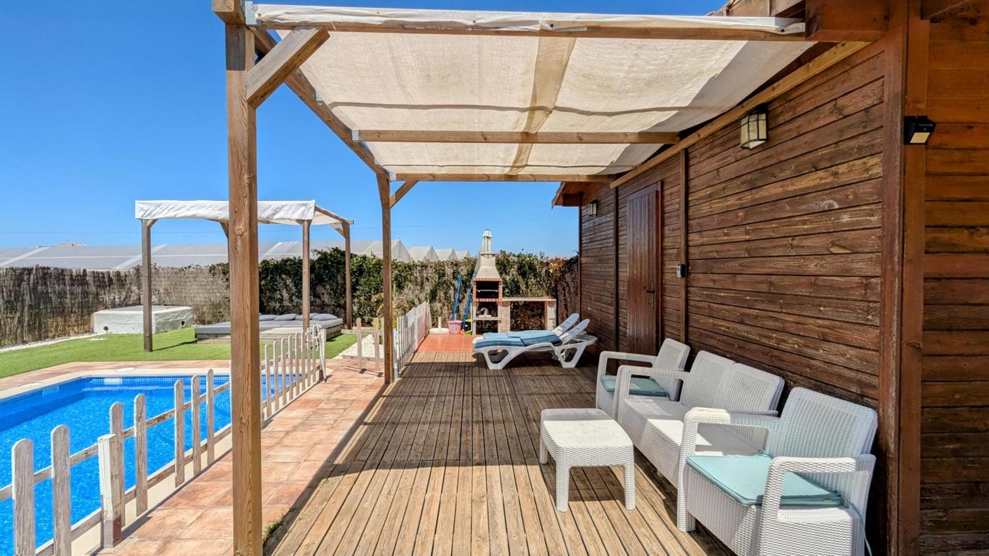 Вилла Conil, 5Min Centro, Playas Кониль-де-ла-Фронтера Экстерьер фото