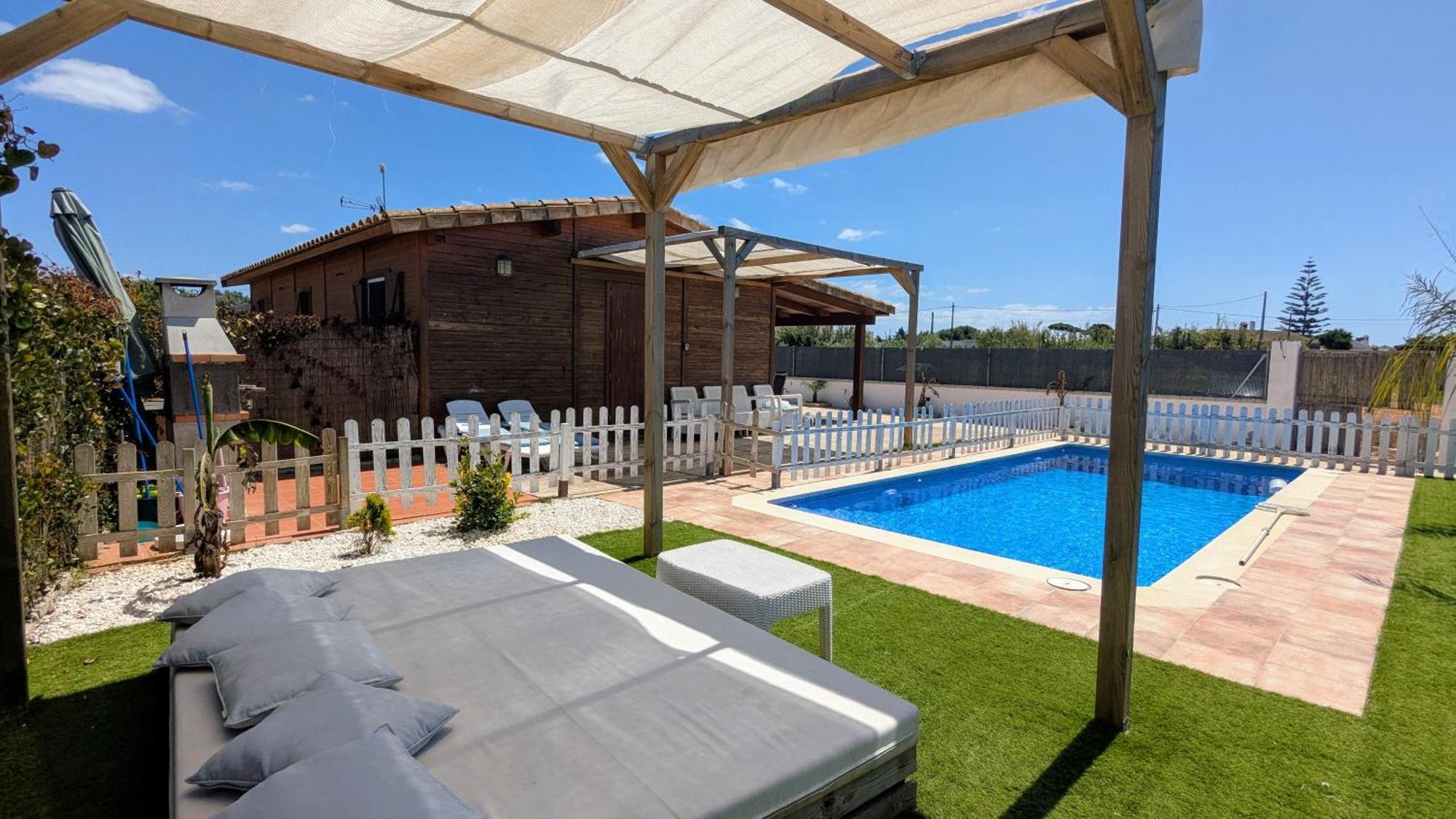 Вилла Conil, 5Min Centro, Playas Кониль-де-ла-Фронтера Экстерьер фото